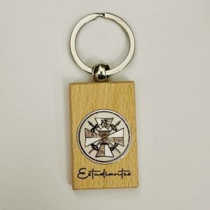 Llavero en madera